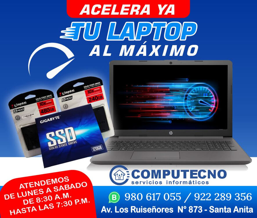 computecno servicios informaticos, reparacion de laptops, reparacion de computadoras, reparacion de impresoras multifuncionales, santa anita lima