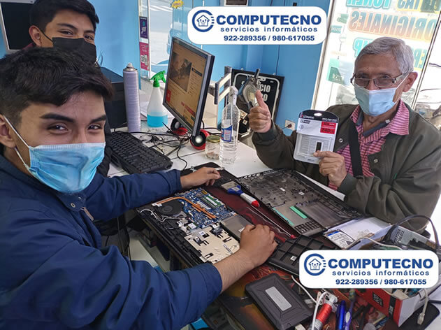 computecno servicio técnico, reparación de laptop, computadoras e impresoras en Santa Anita, La Molina y Ate